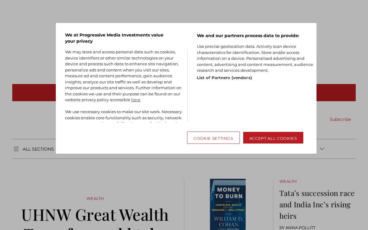 Spearswms website preview