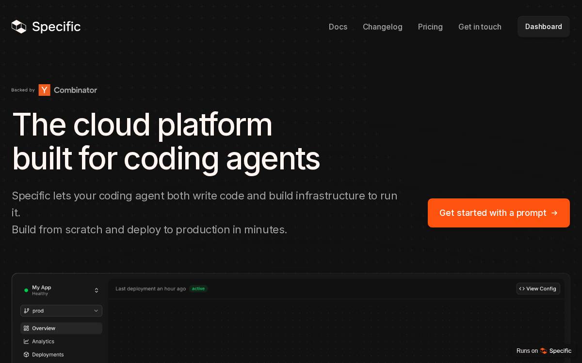 Specific website preview