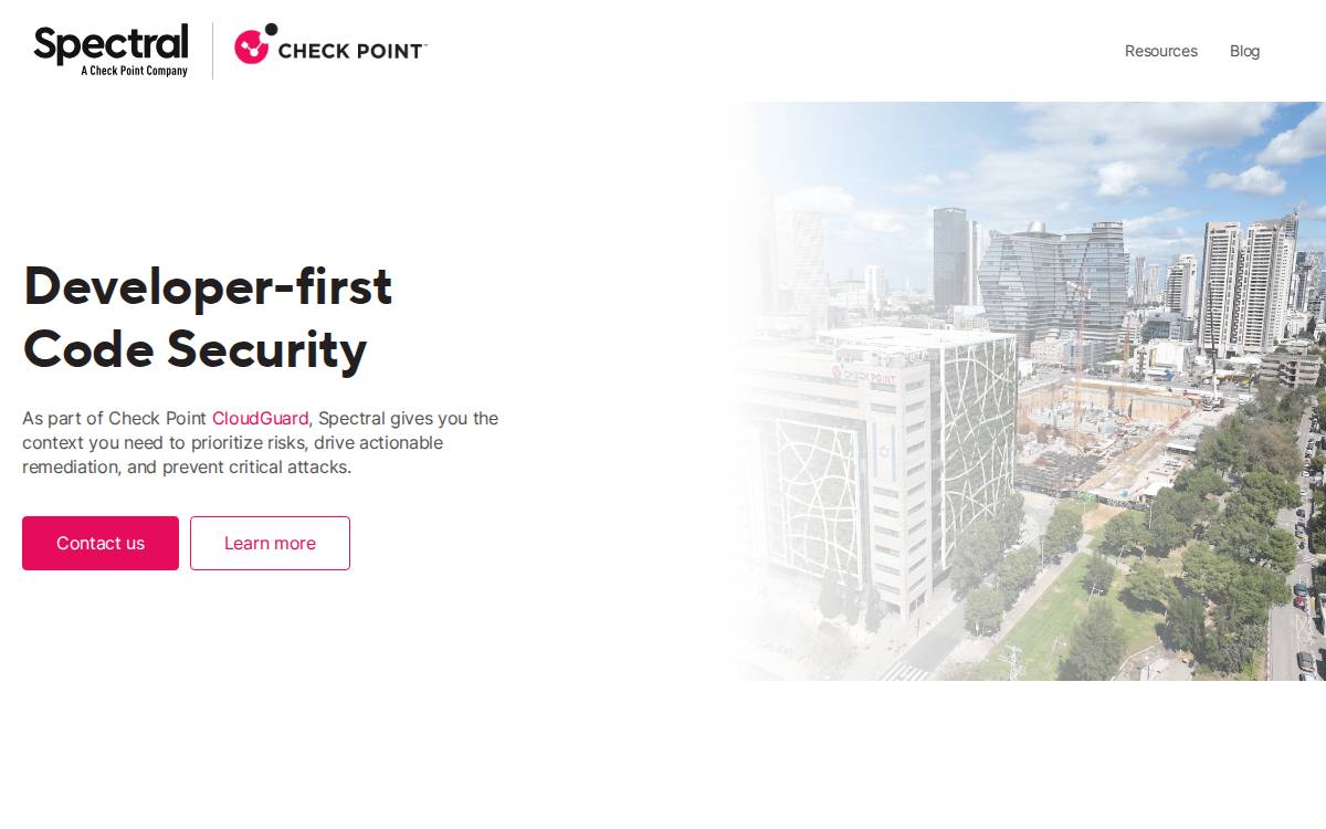 Spectral website preview