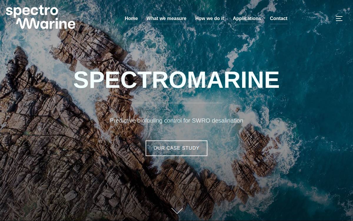 Spectromarine website preview