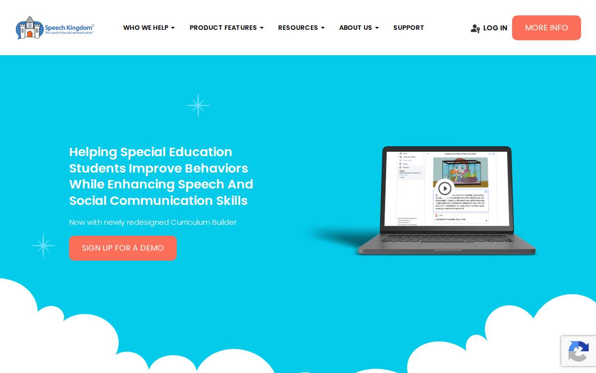 Speech Kingdom website preview