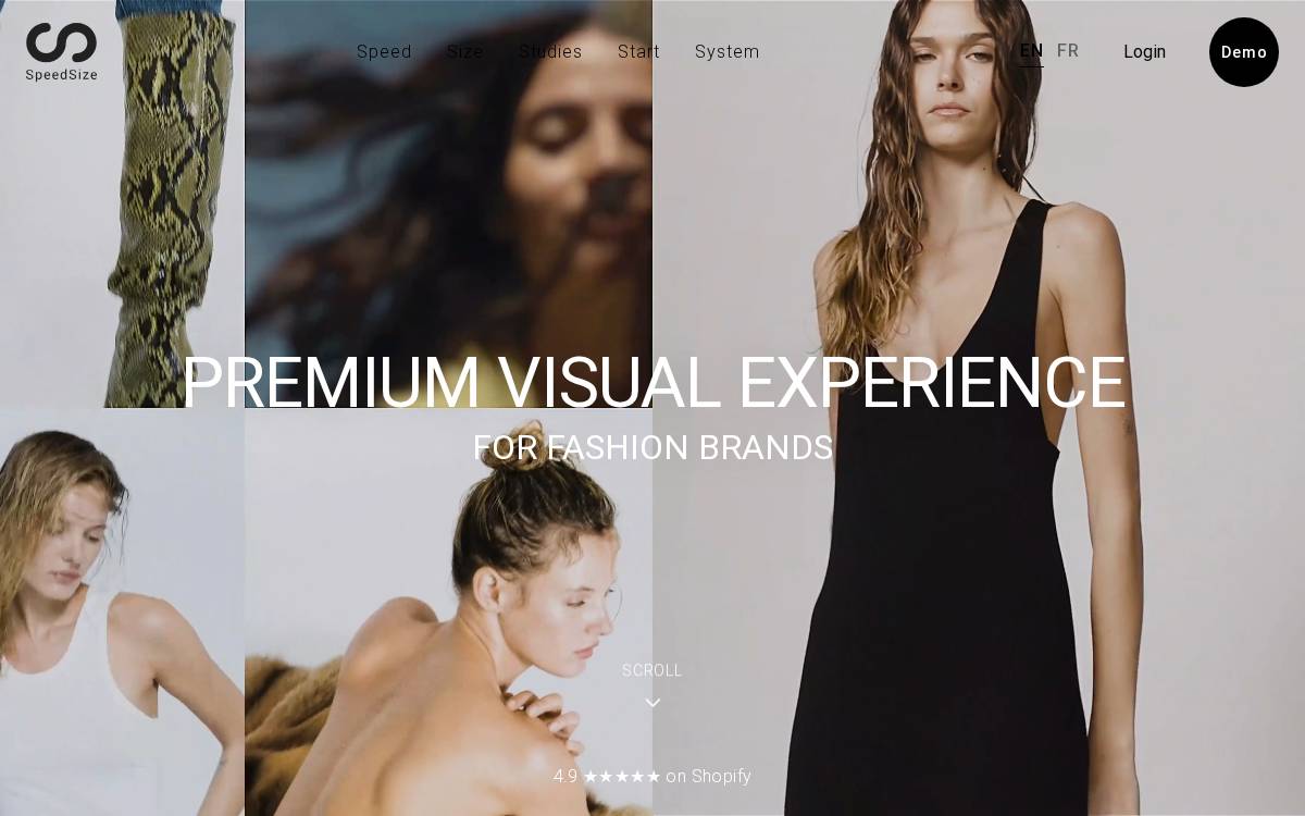 Speedsize website preview
