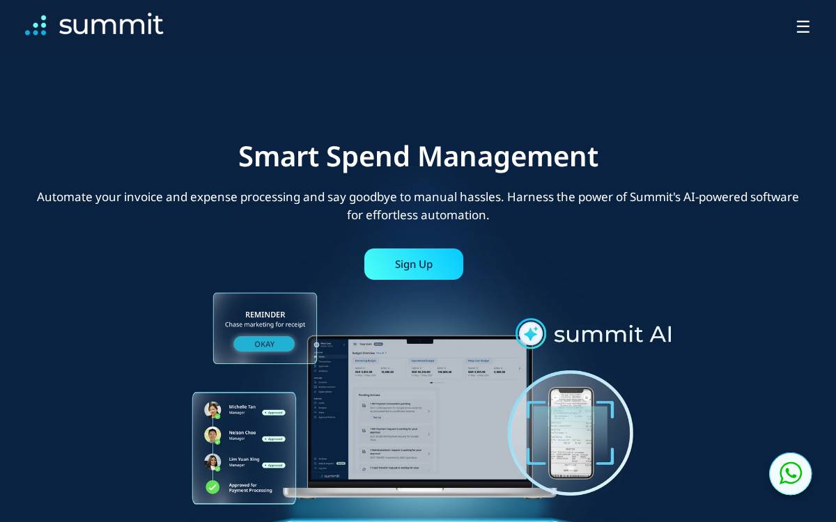 Spenmo website preview