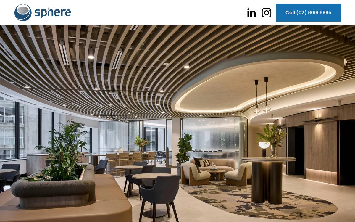 Sphere Secure Workspace website preview