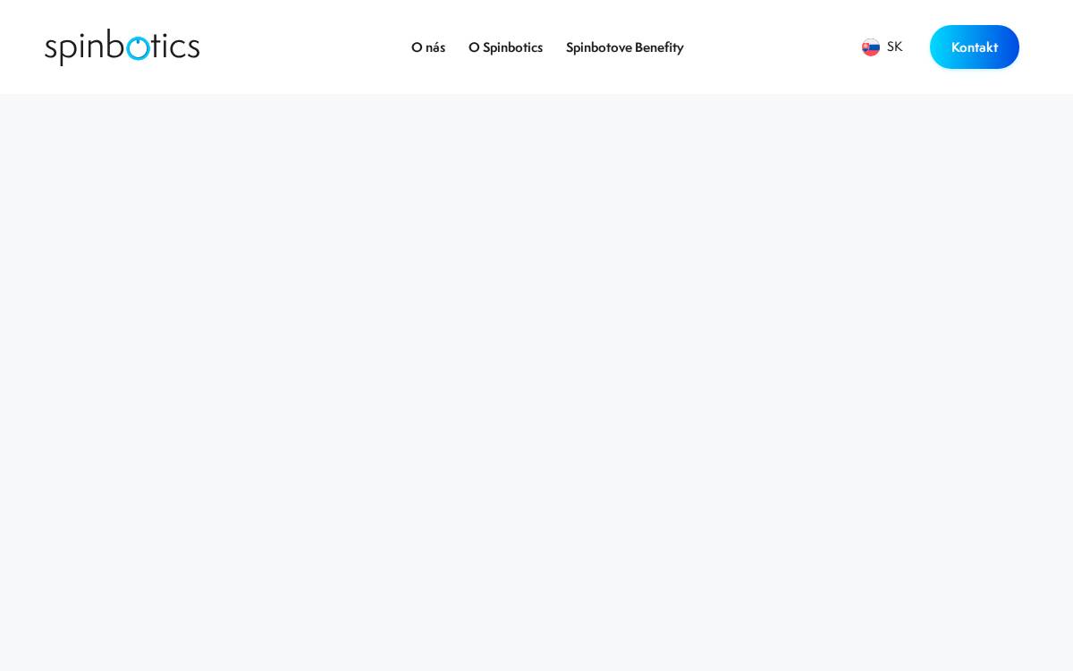 Spinbotics website preview
