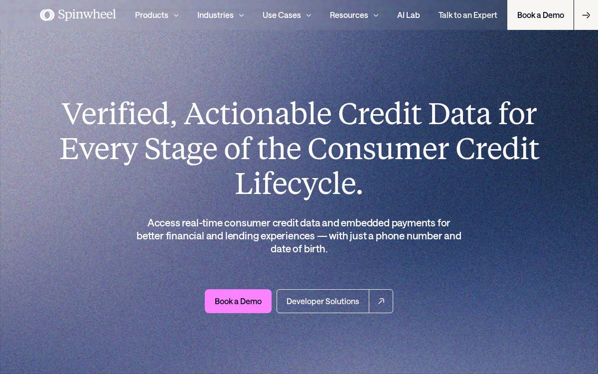 Spinwheel website preview