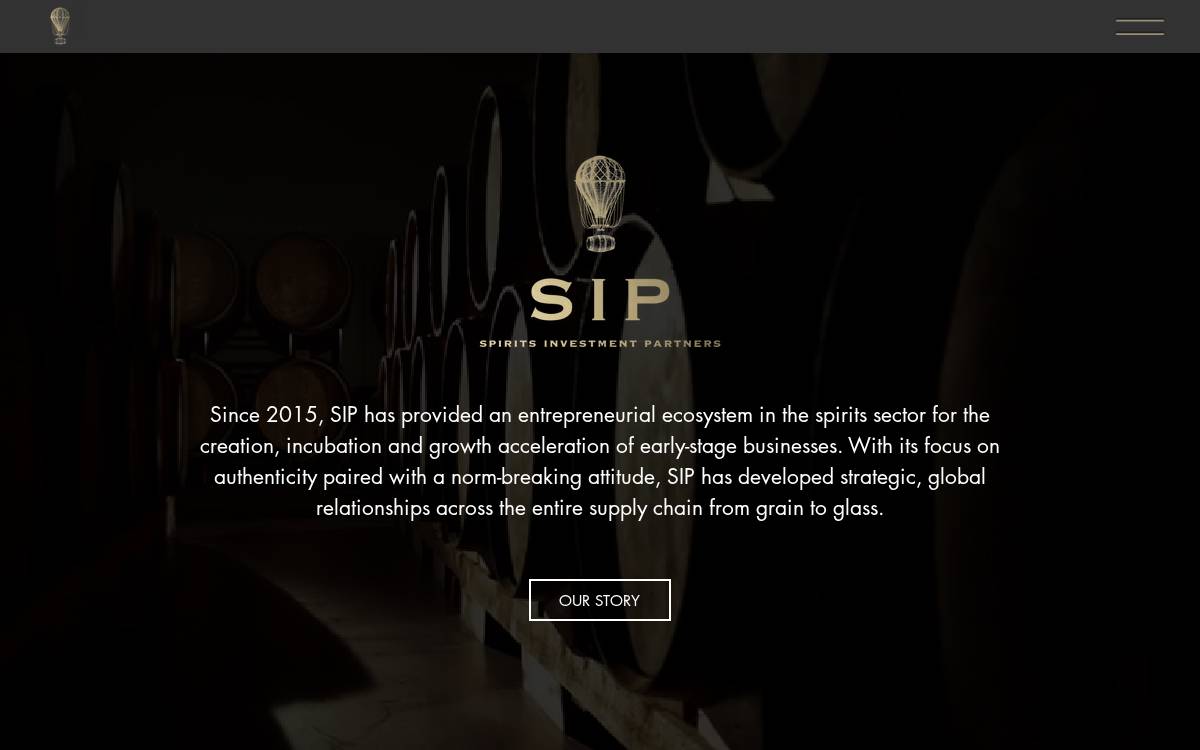 Spiritsinvestors website preview