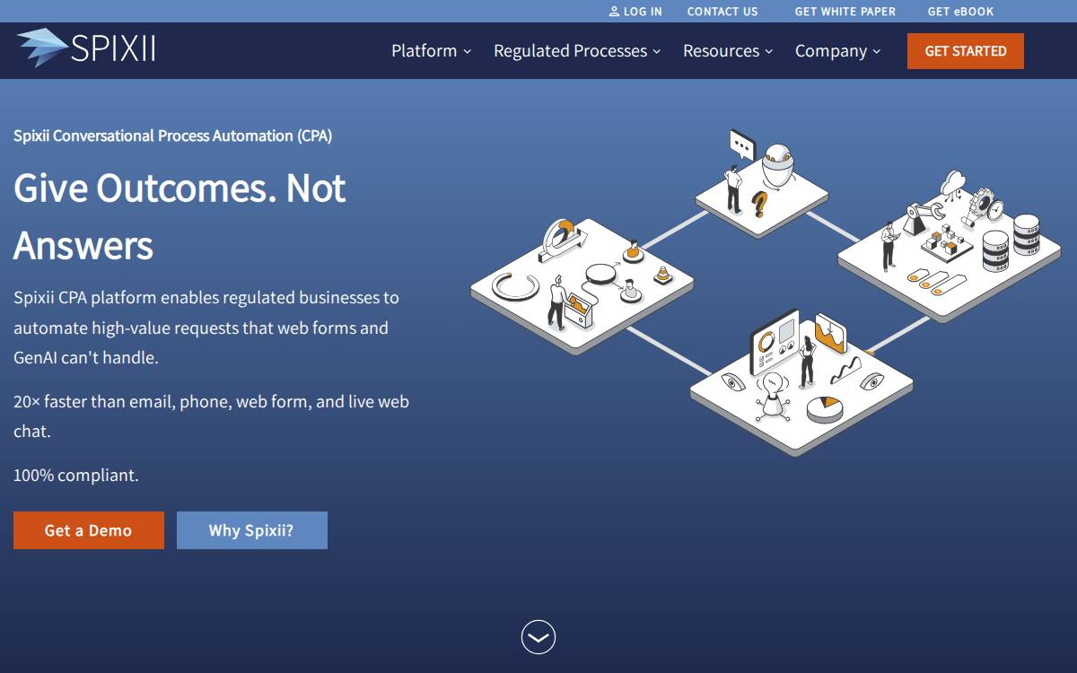 Spixii website preview