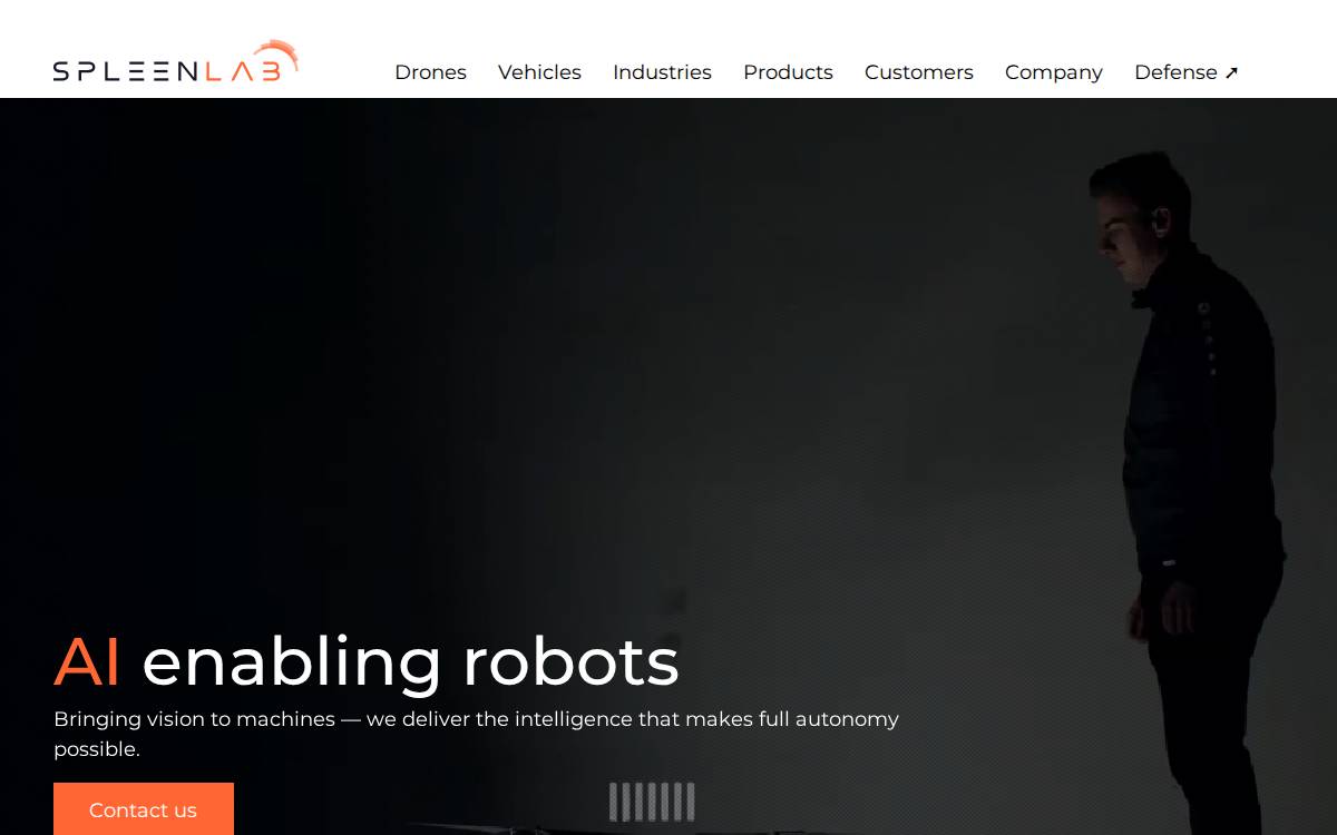 Spleenlab website preview