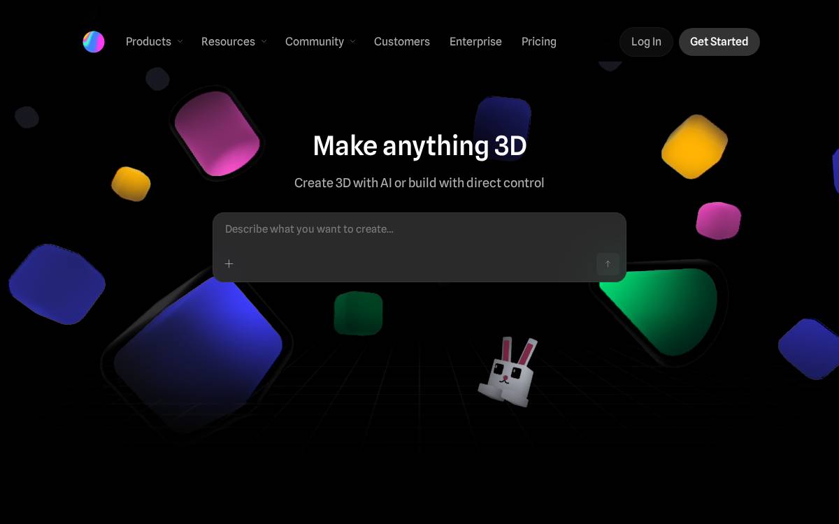 Spline website preview