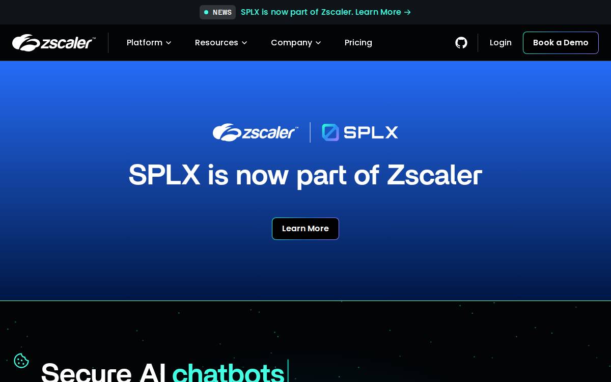 SplxAI website preview