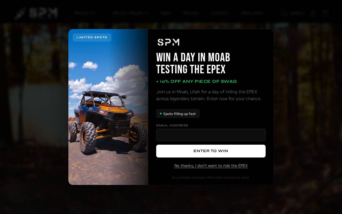 Spm website preview