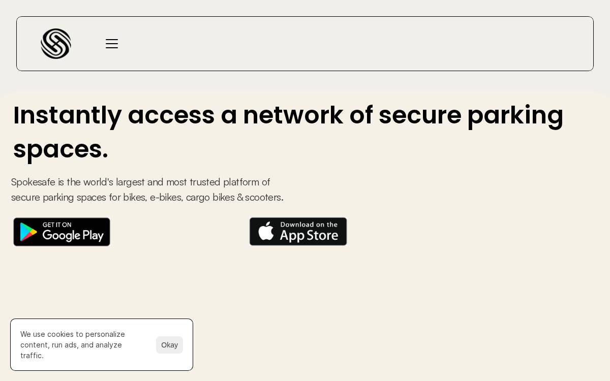 Spokesafe website preview