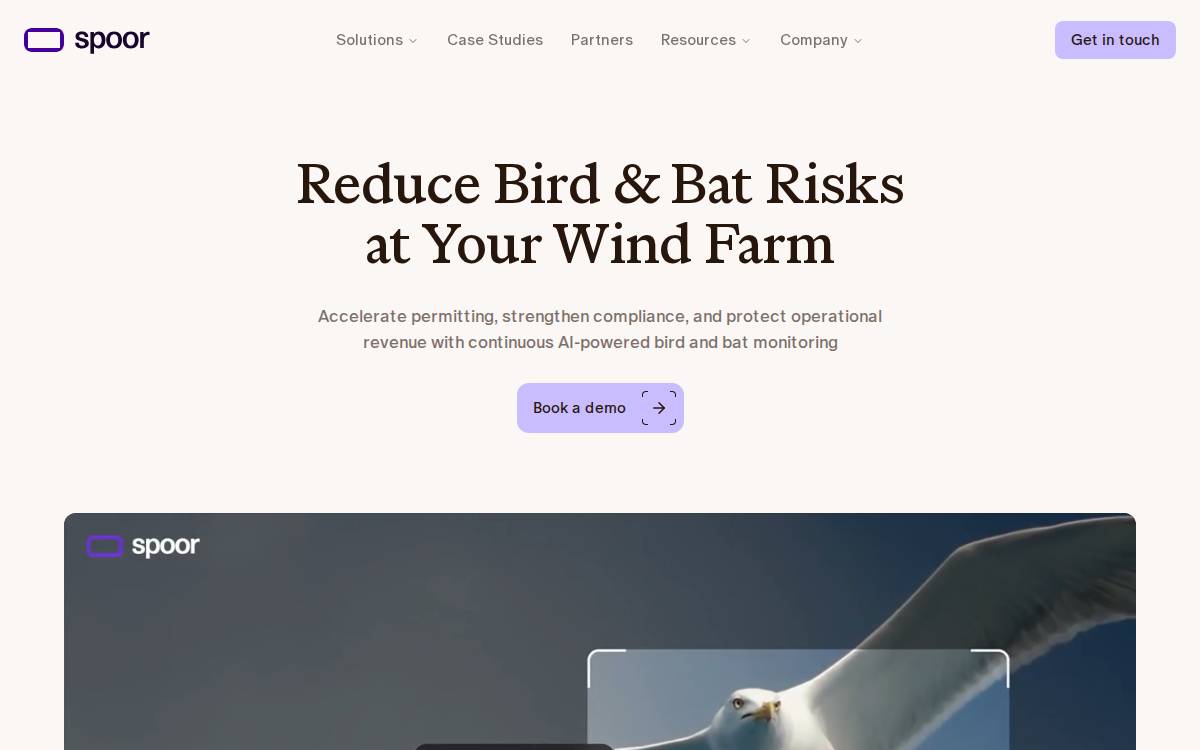 Spoor website preview