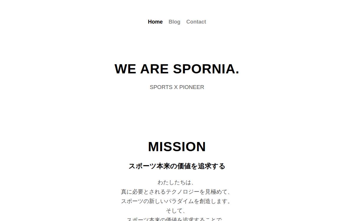Sports Pioneer website preview