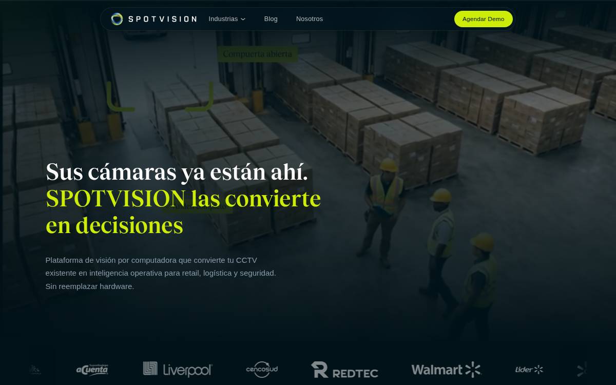 Spot website preview