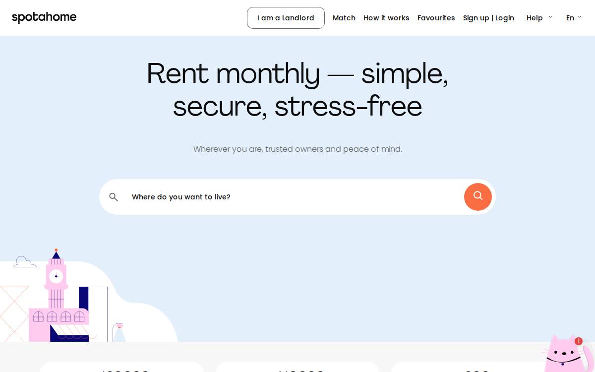 Spotahome Limited website preview