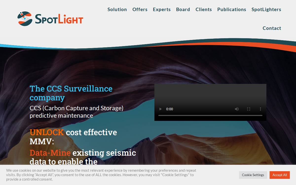 Spotlight website preview