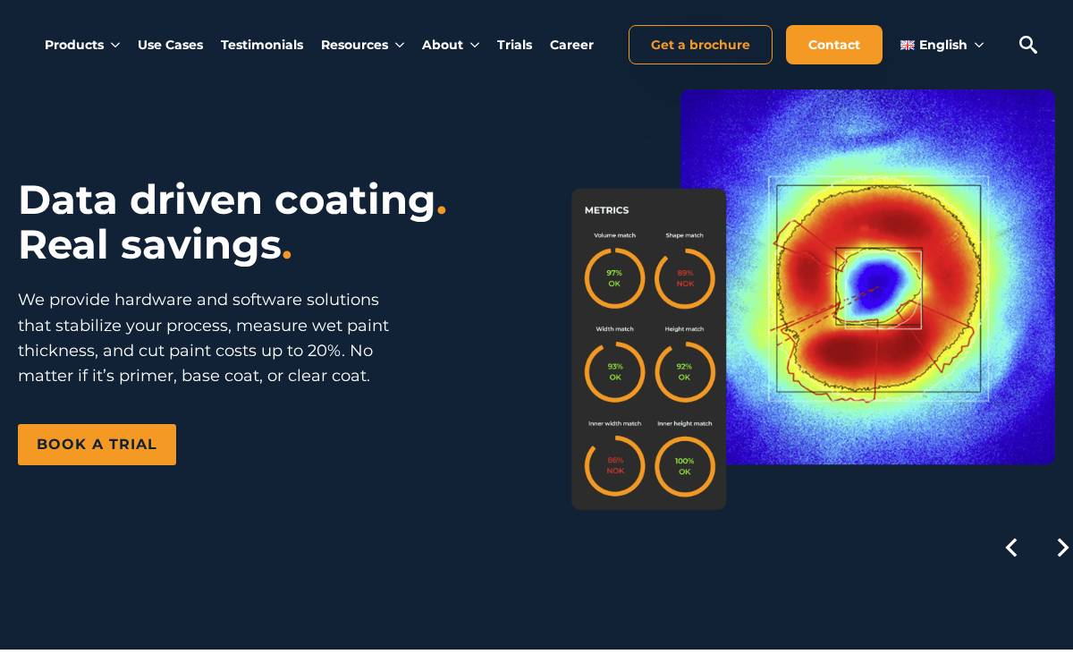 Sprayvision website preview