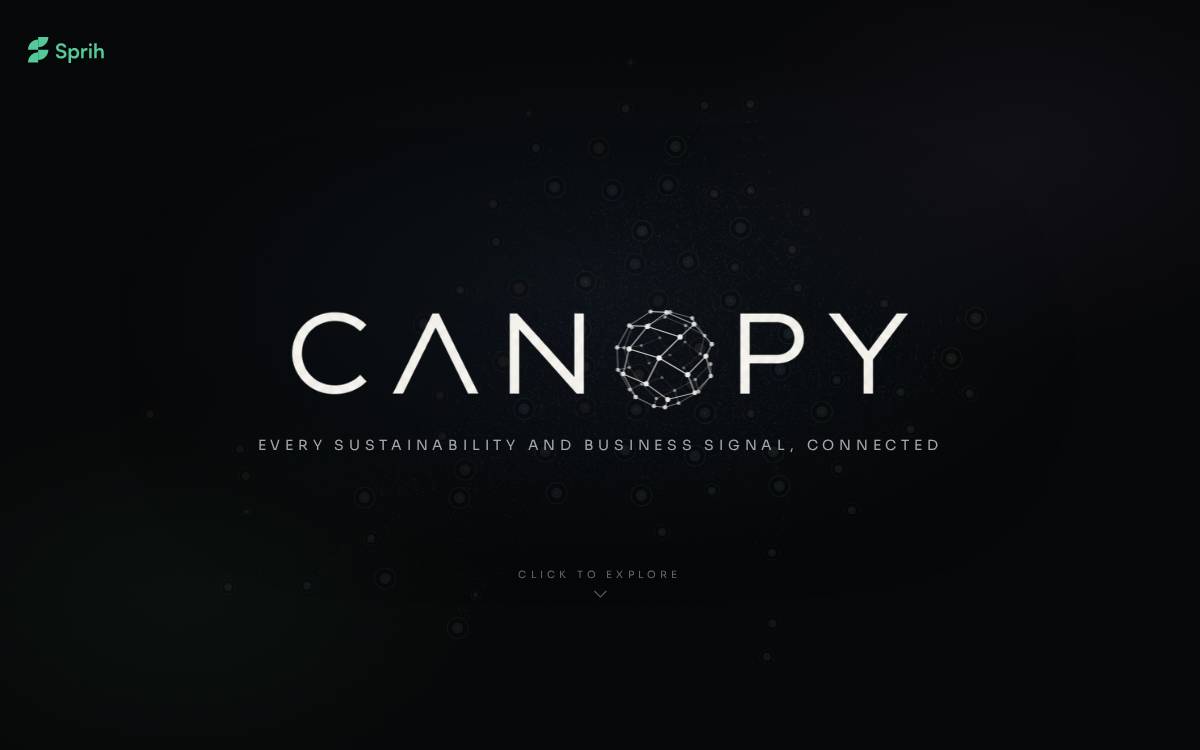 Sprih website preview