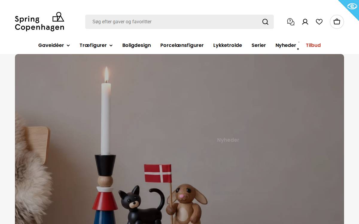 Spring Copenhagen website preview