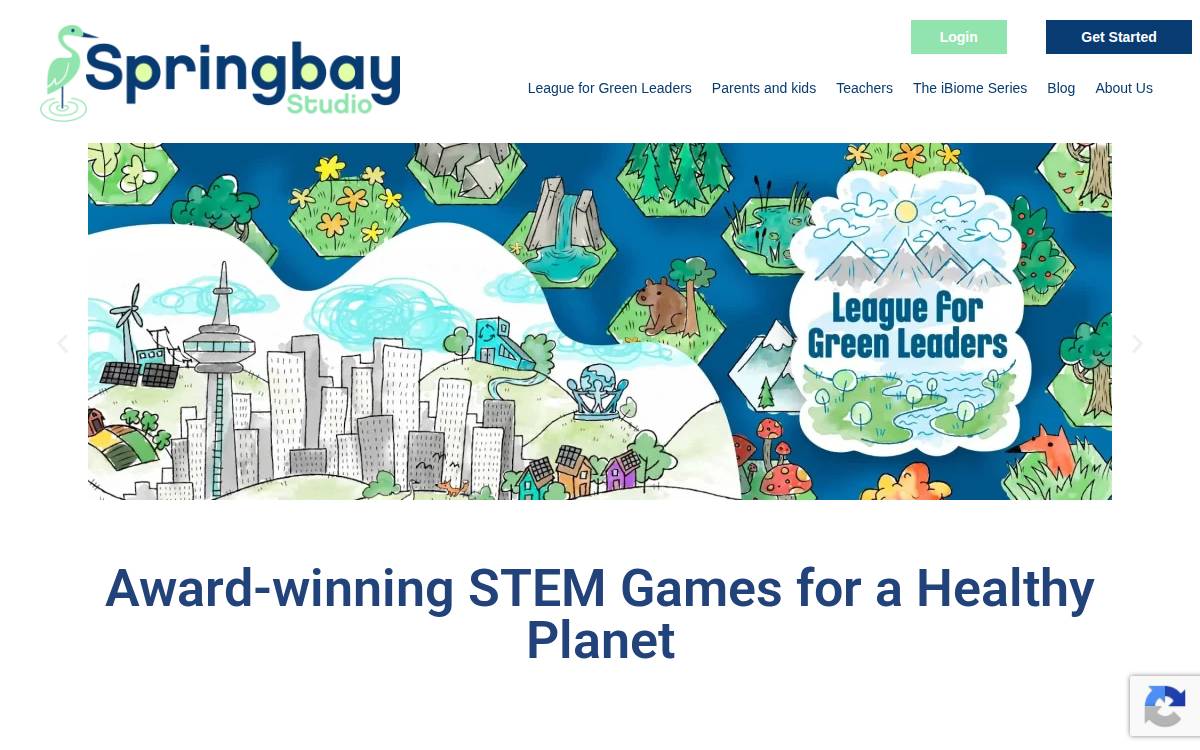 Springbay Studio Ltd. Website website preview