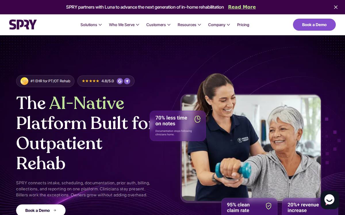 Sprypt website preview
