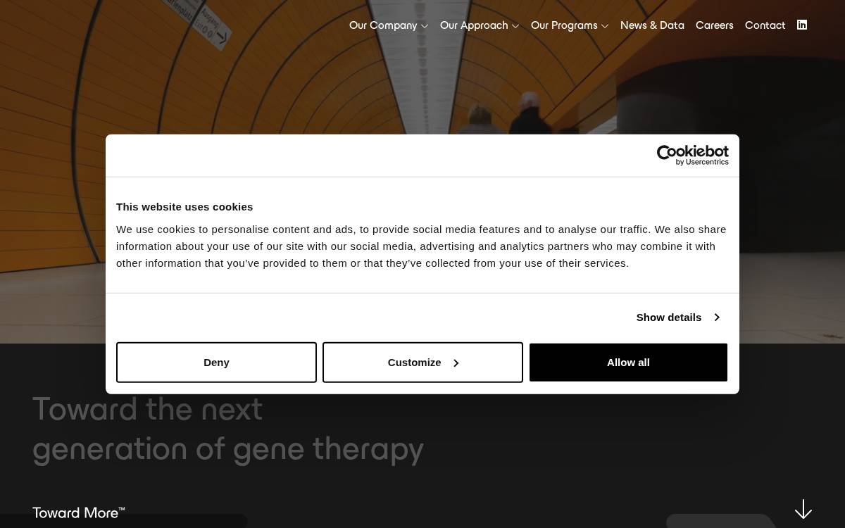 Spur Therapeutics website preview
