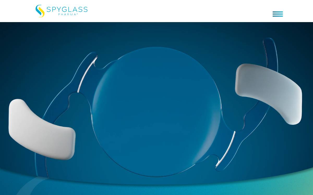 Spyglass Pharma website preview