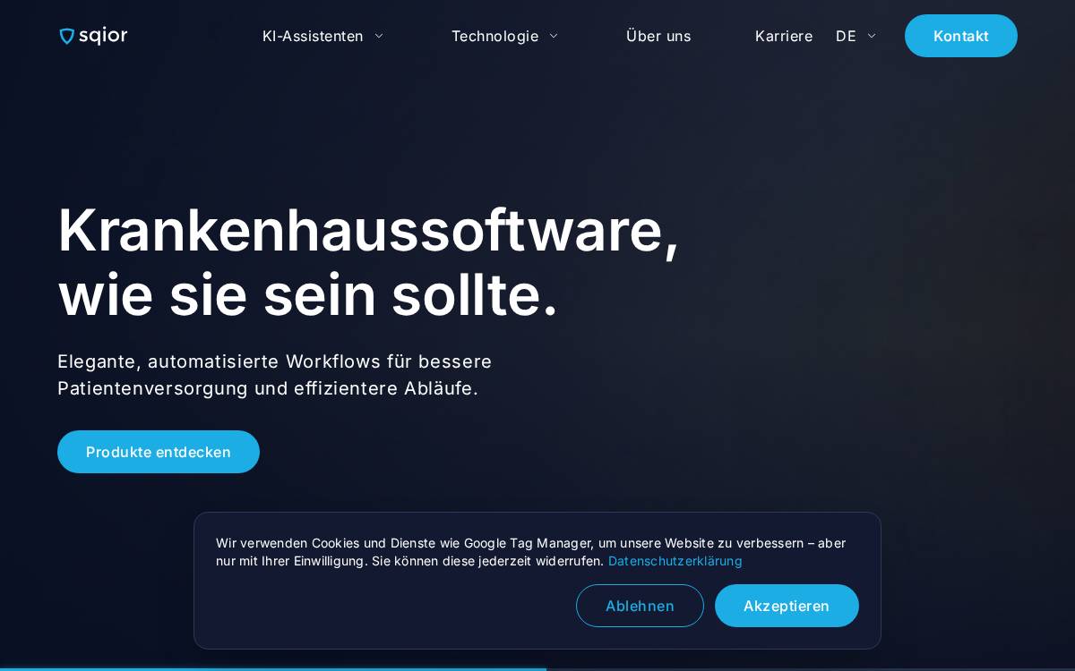 sqior website preview