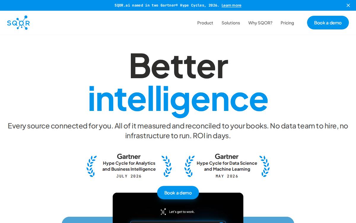 SQOR.ai website preview