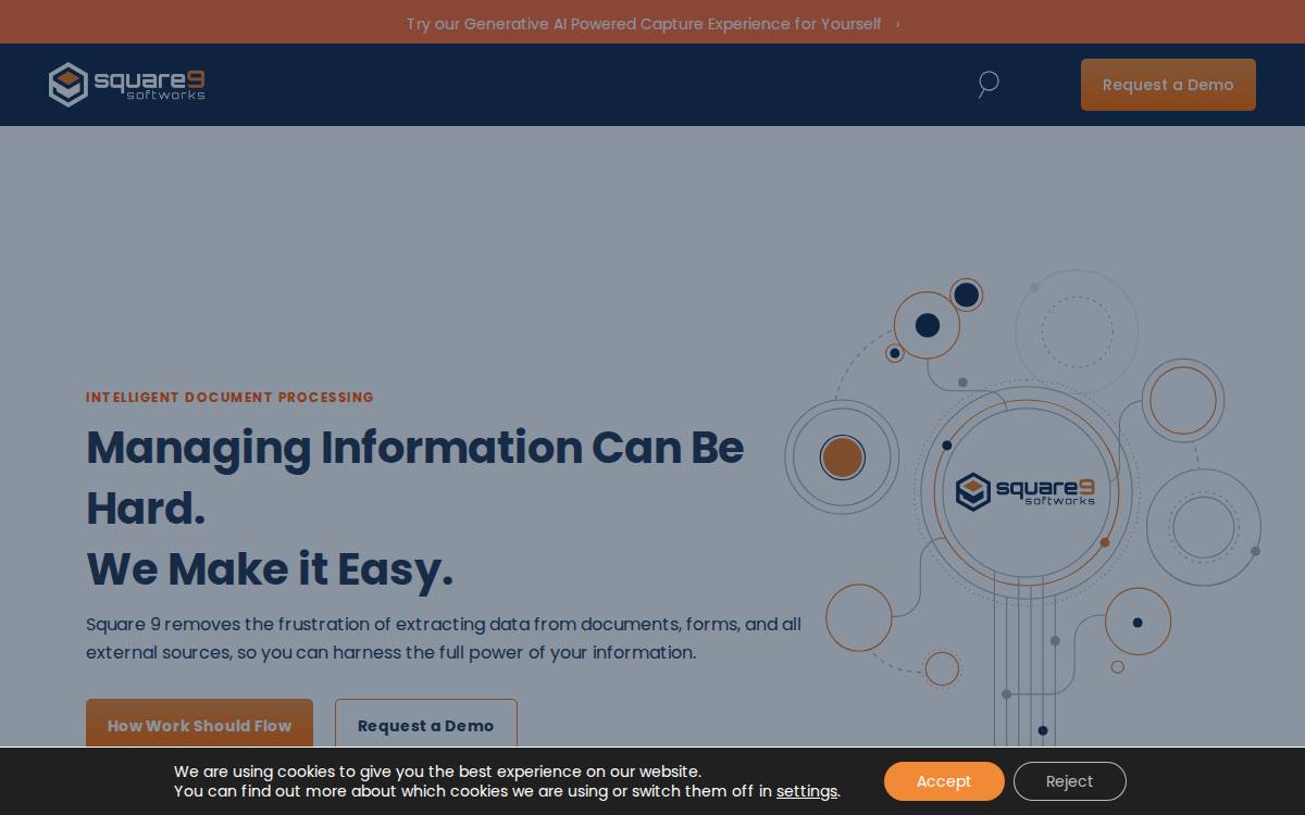 Square 9 Softworks website preview