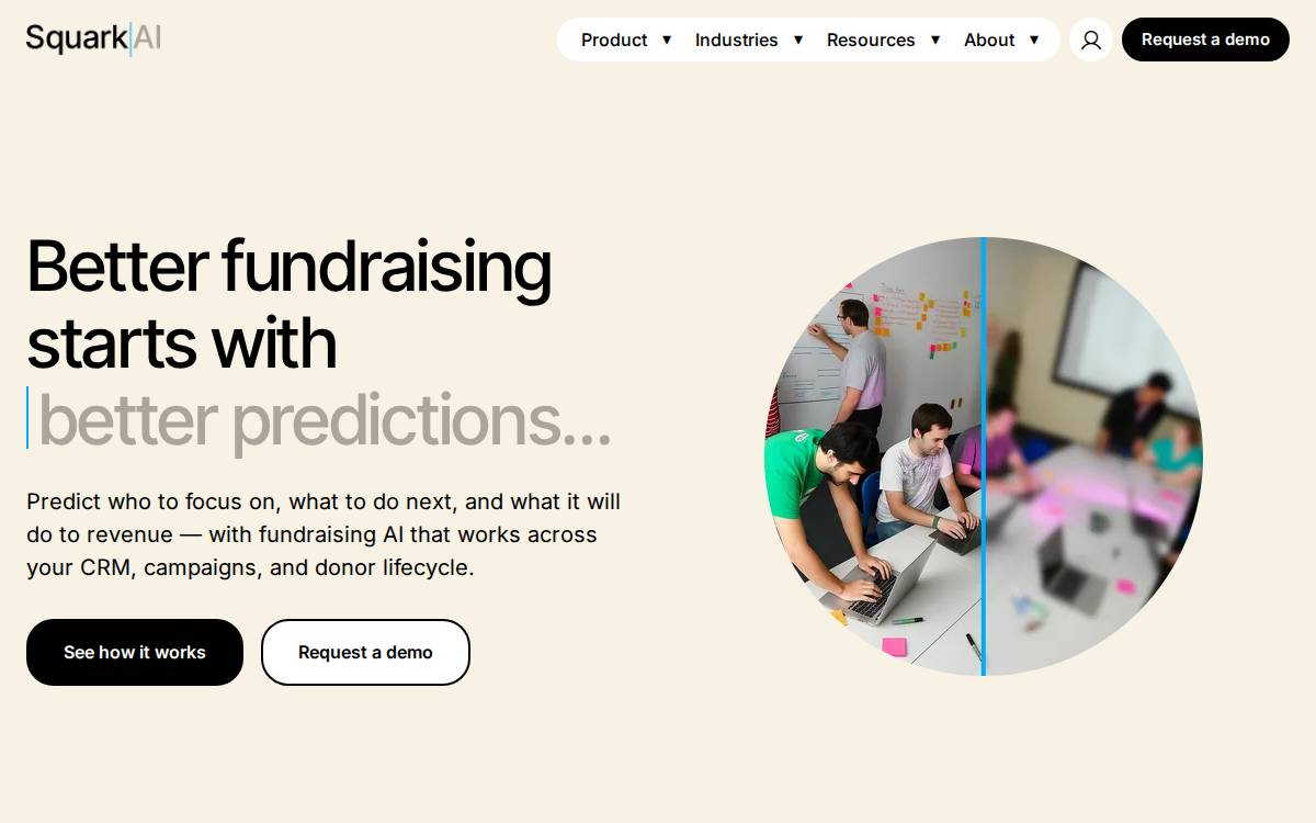 Squark website preview