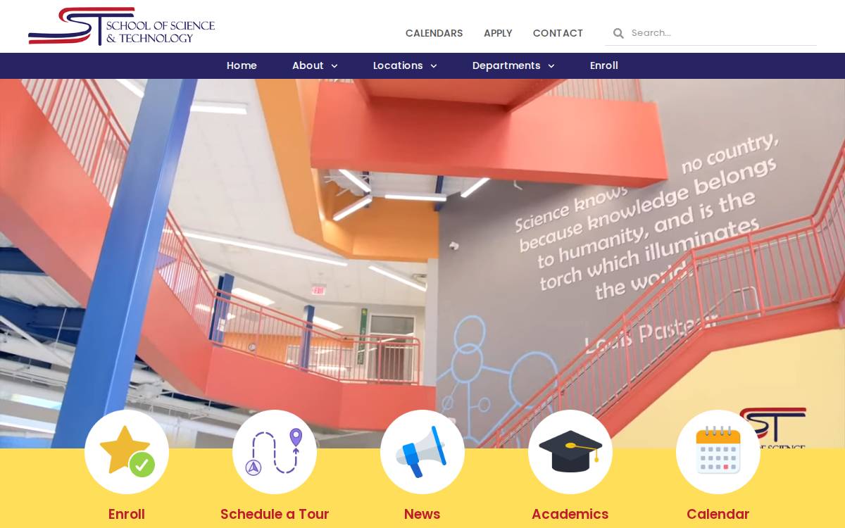 Sstschools website preview