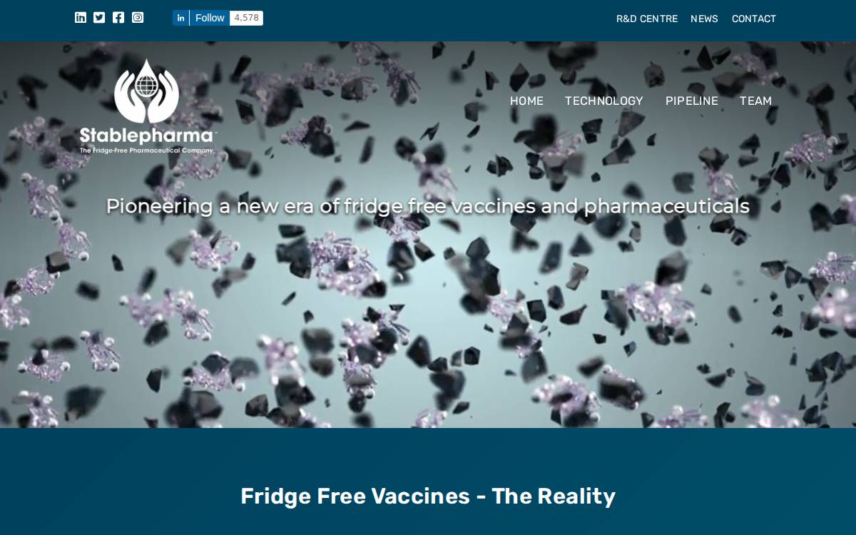 Stablepharma website preview