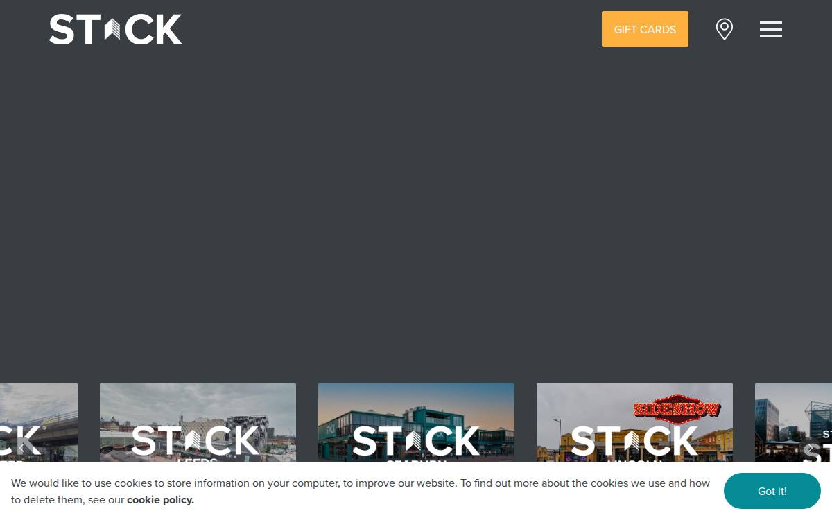 Stackleisure website preview