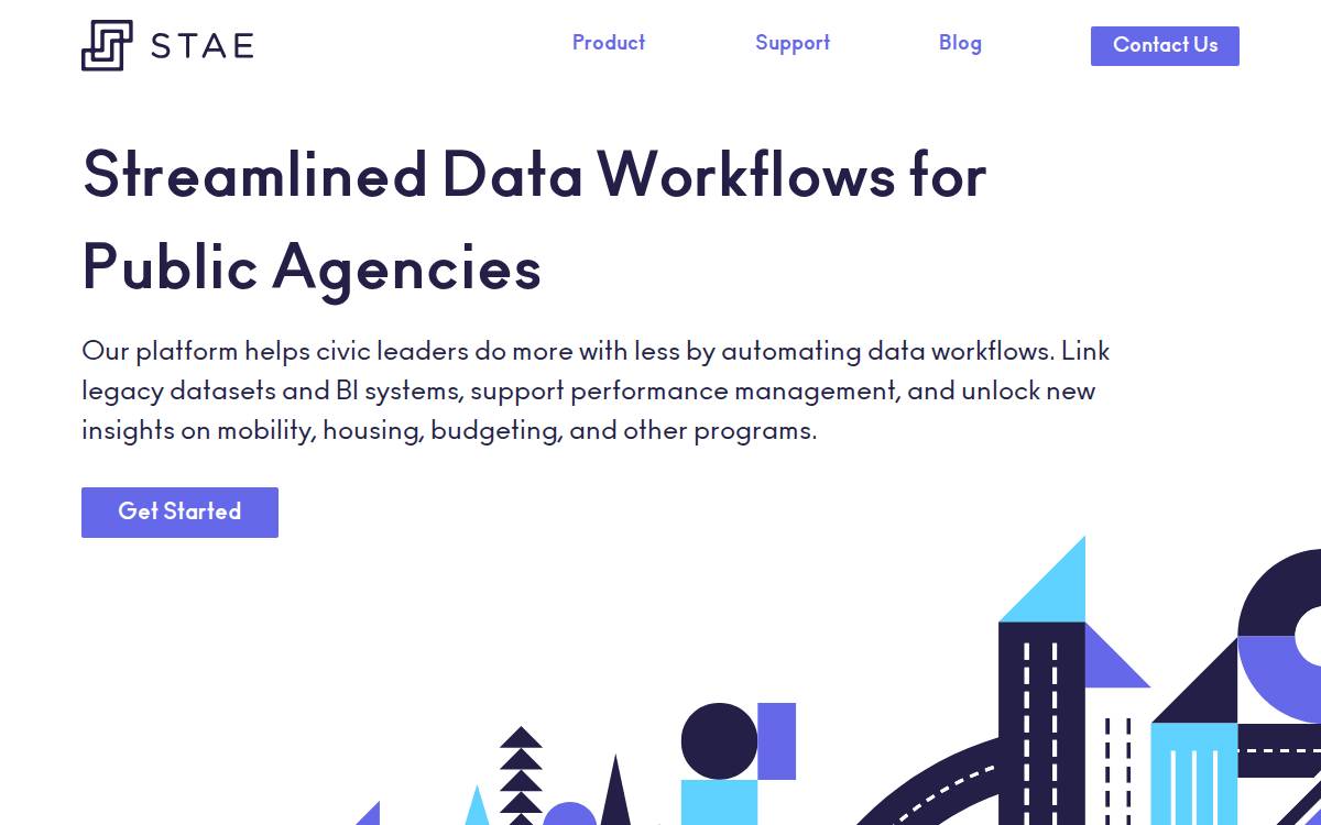 Stae website preview