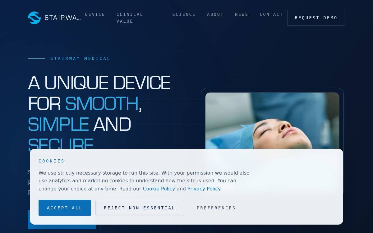 Stairway Medical website preview
