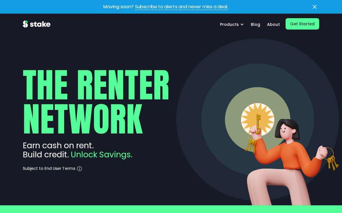 Stake website preview