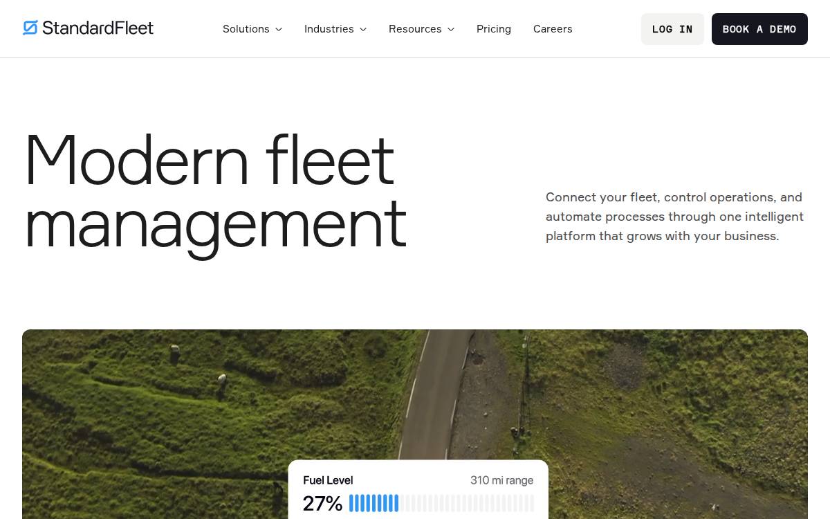 Standard Fleet website preview