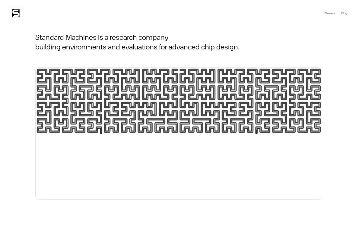 Standard Machines website preview