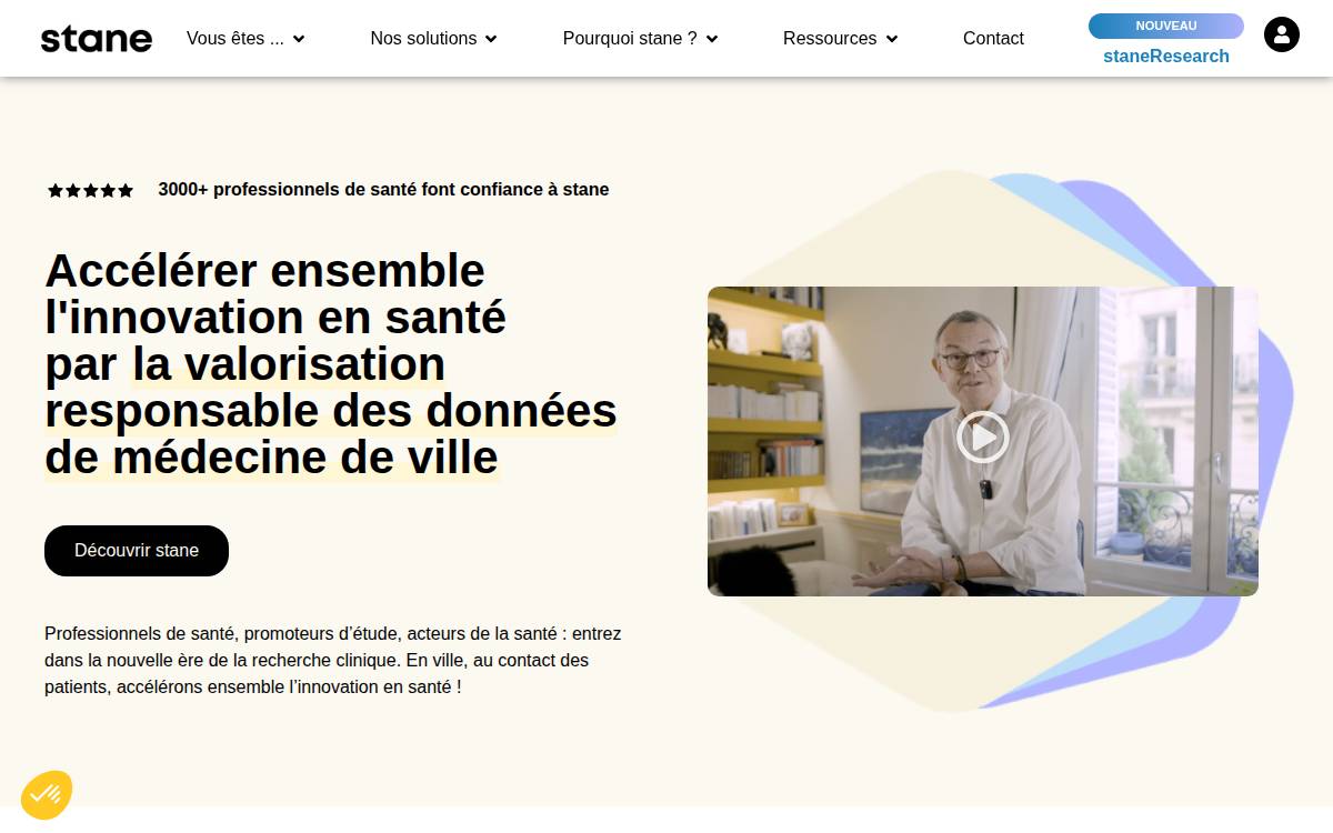 Stane website preview