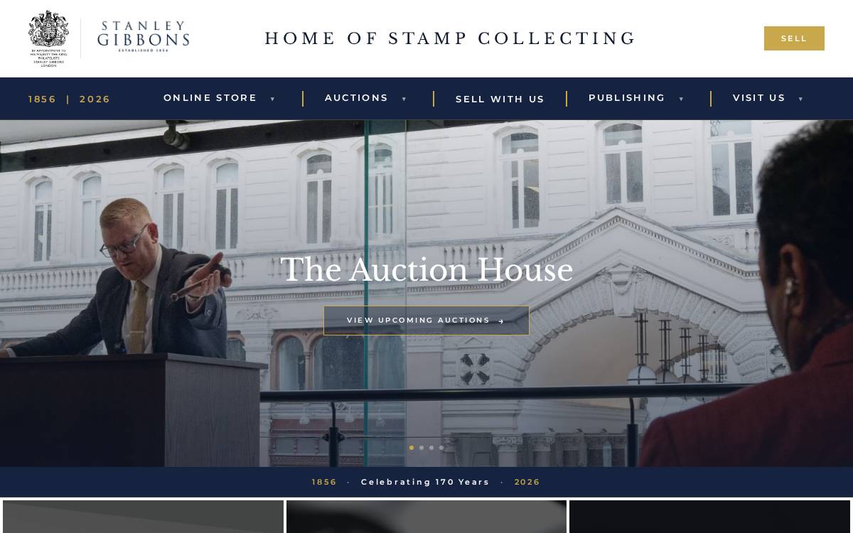 Stanleygibbons website preview