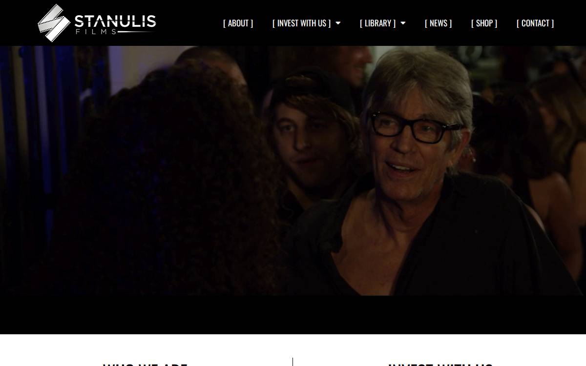 Stanulis Films website preview