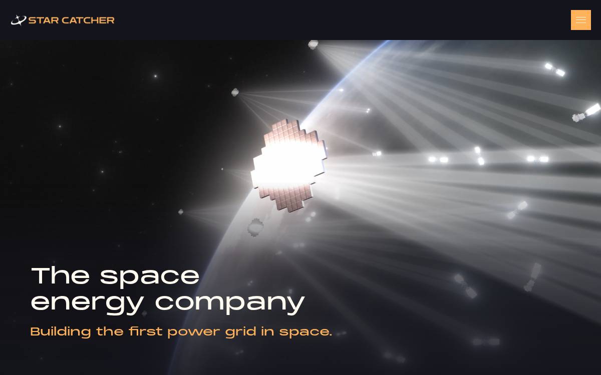 Star Catcher website preview