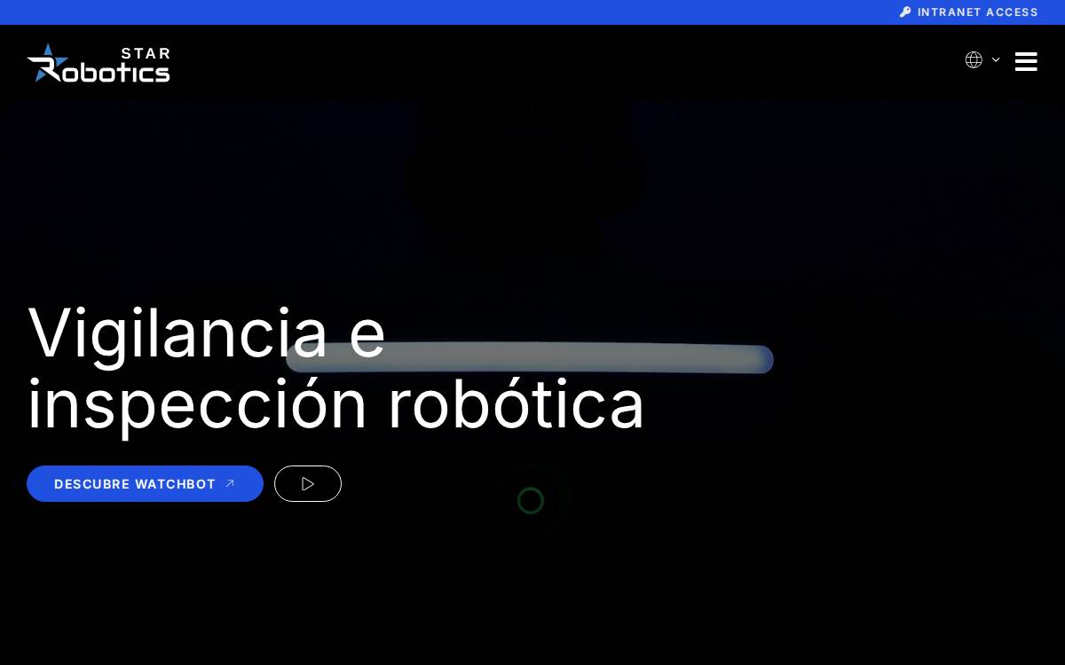 Star Robotics website preview