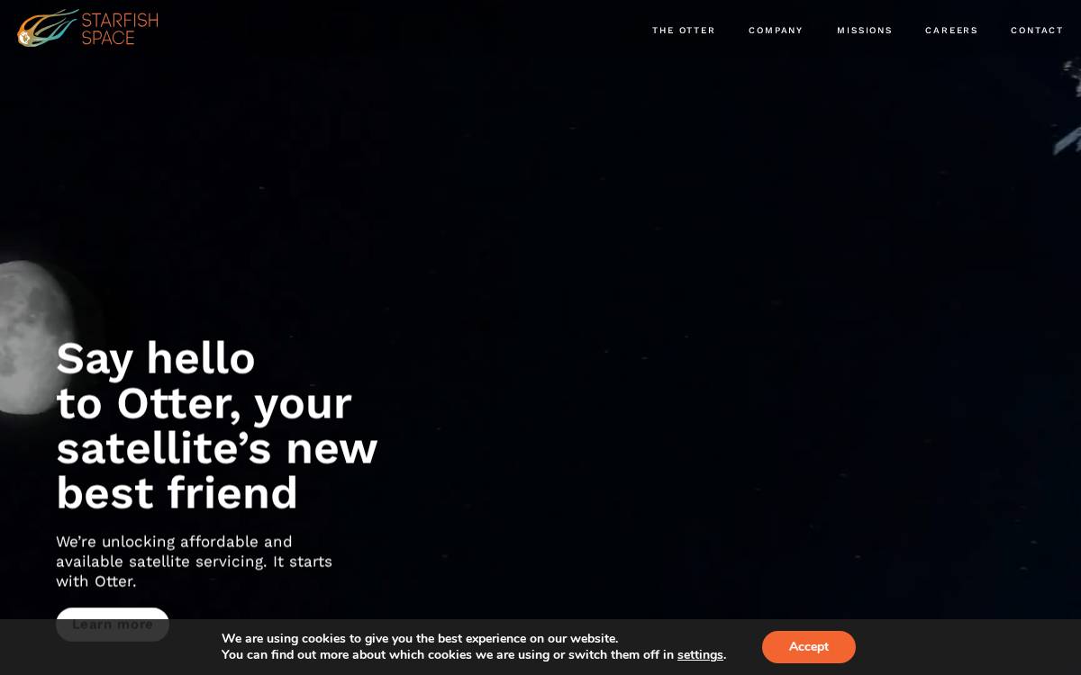 Starfish Space website preview