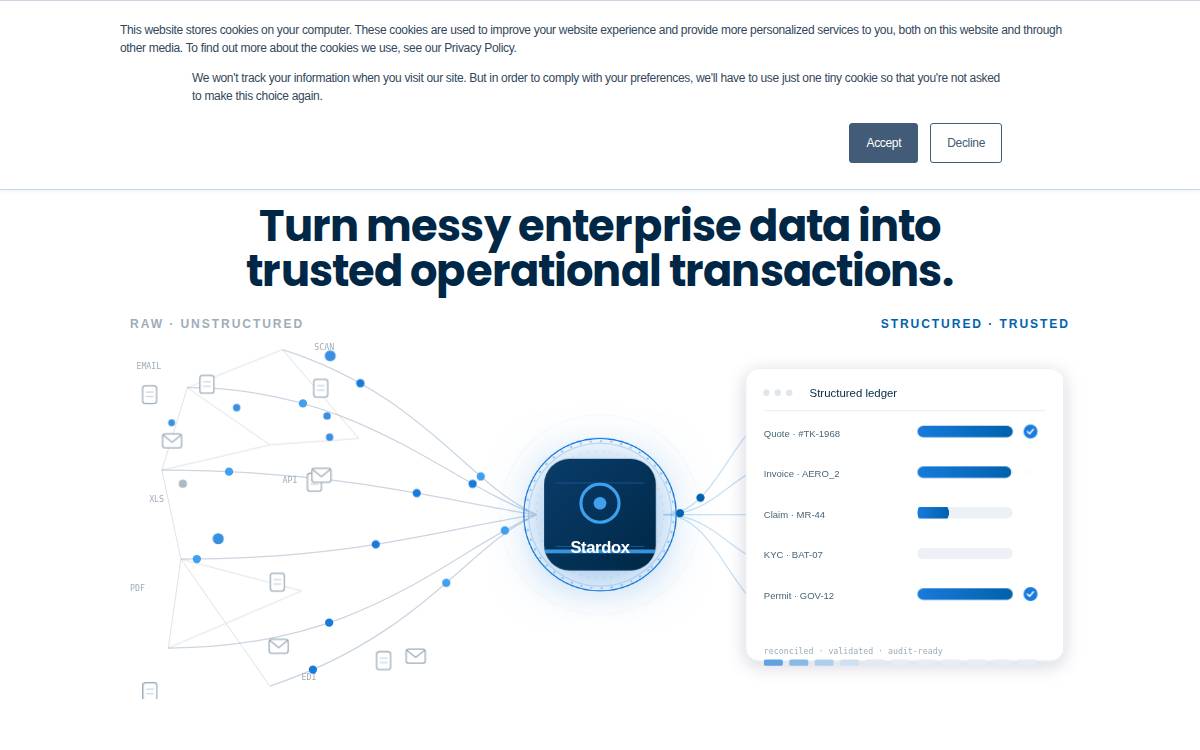 Stargo website preview