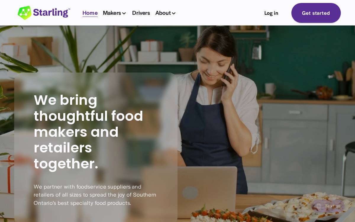 Starling website preview