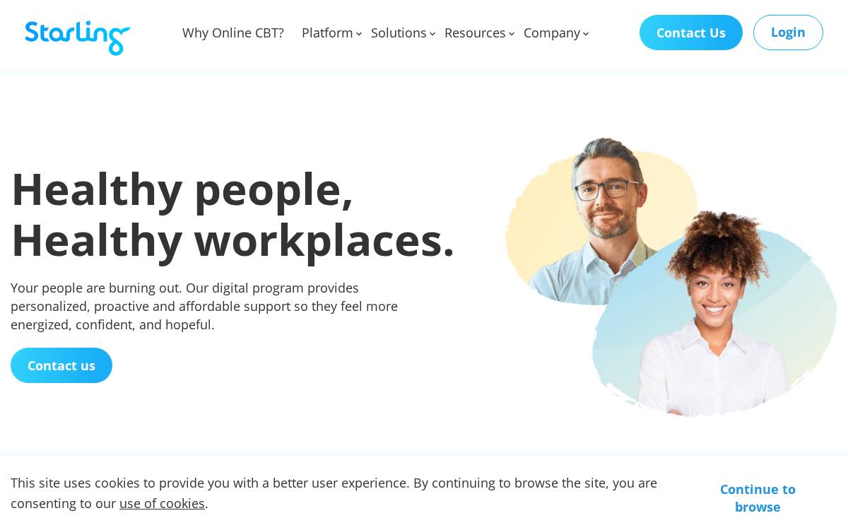 Starling Minds Inc. website preview